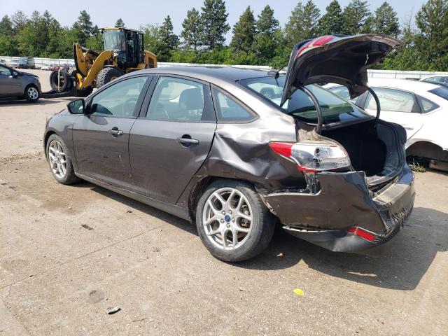 1FADP3F28FL228848 - 2015 FORD FOCUS SE GRAY photo 2