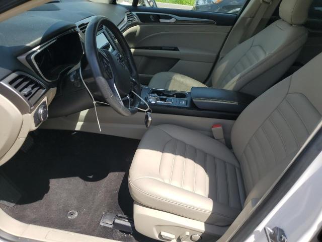 3FA6P0MU2KR262422 - 2019 FORD FUSION SEL Weiß Foto 7