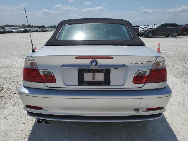 WBABS53432JU90152 - 2002 BMW 330 CI SILVER photo 6