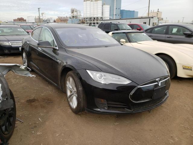 5YJSA1CG0DFP09846 - 2013 TESLA MODEL S შავი ფოტო 1