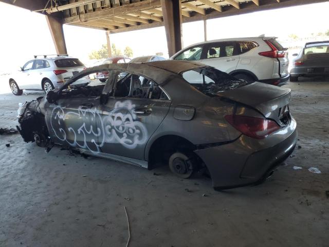 WDDSJ4EB3EN104313 - 2014 MERCEDES-BENZ CLA 250 GRAY photo 2