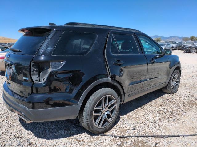 1FM5K8GT2GGA56453 - 2016 FORD EXPLORER SPORT შავი ფოტო 3