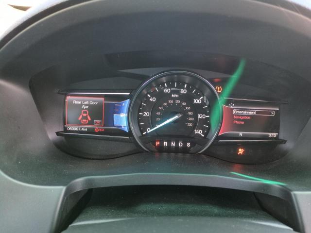 1FM5K8GT2GGA56453 - 2016 FORD EXPLORER SPORT შავი ფოტო 9