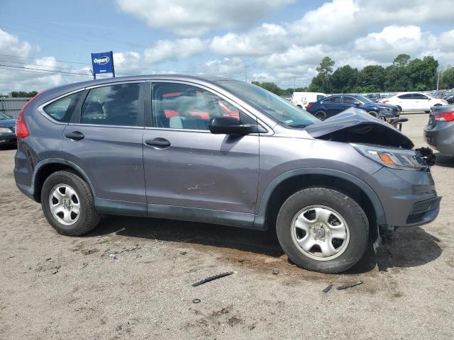 5J6RM4H34FL042108 - 2015 HONDA CR-V LX GRAY photo 4