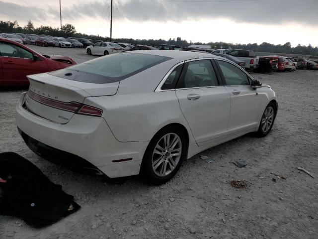 3LN6L2G93ER802336 - 2014 LINCOLN MKZ WHITE photo 3