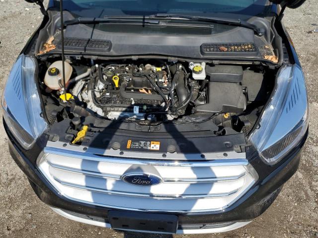 1FMCU9GD5KUB91369 - 2019 FORD ESCAPE SE შავი ფოტო 12
