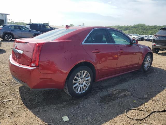 1G6DC5EY7B0100882 - 2011 CADILLAC CTS RED photo 3