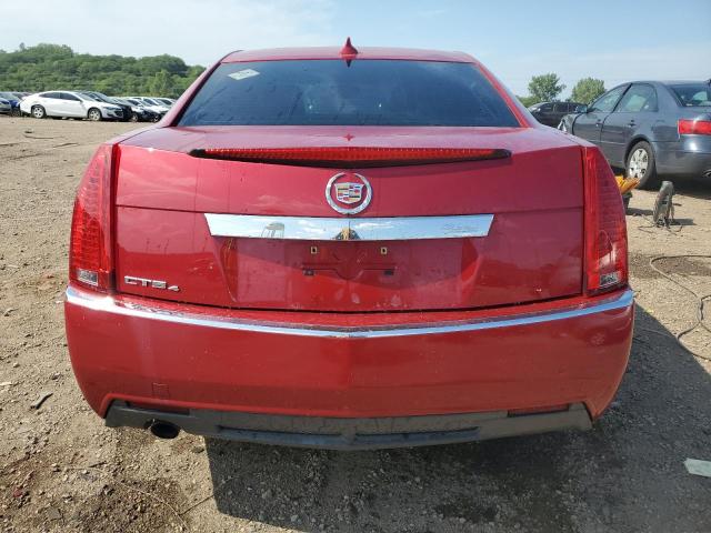 1G6DC5EY7B0100882 - 2011 CADILLAC CTS RED photo 6