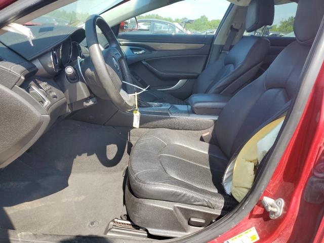 1G6DC5EY7B0100882 - 2011 CADILLAC CTS RED photo 7
