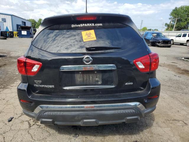 5N1DR2MM1JC673410 - 2018 NISSAN PATHFINDER S Սև լուսանկար 6