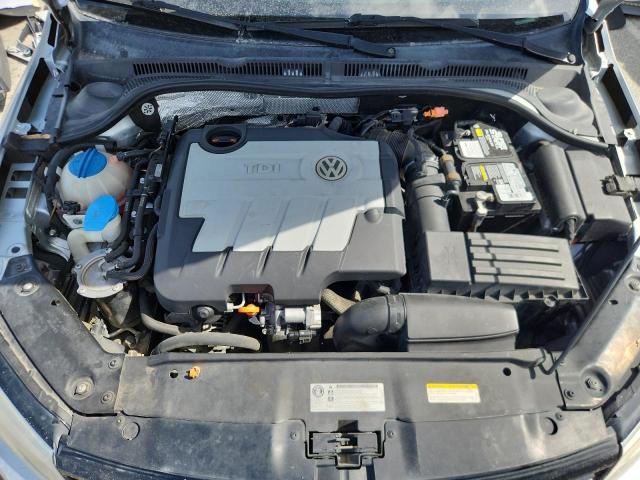 3VWLL7AJ9DM402443 - 2013 VOLKSWAGEN JETTA TDI Արծաթագույն լուսանկար 11