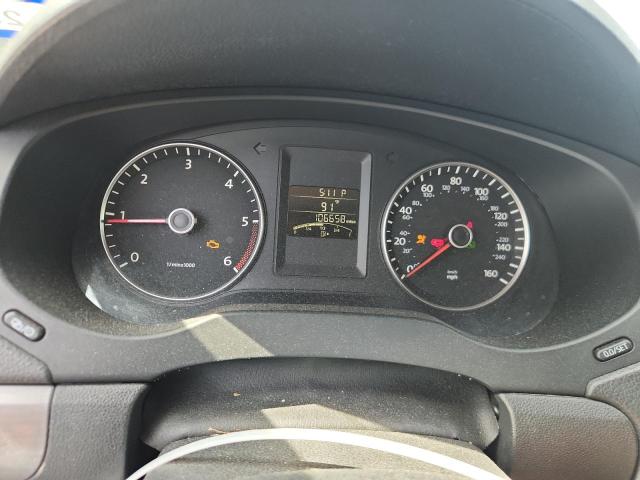 3VWLL7AJ9DM402443 - 2013 VOLKSWAGEN JETTA TDI Արծաթագույն լուսանկար 9