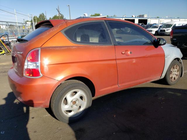 KMHCM3AC8AU166039 - 2010 HYUNDAI ACCENT BLUE ORANGE photo 3