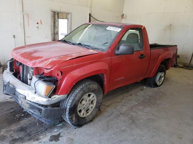 1GCDT146X48122322 - 2004 CHEVROLET COLORADO RED photo 1