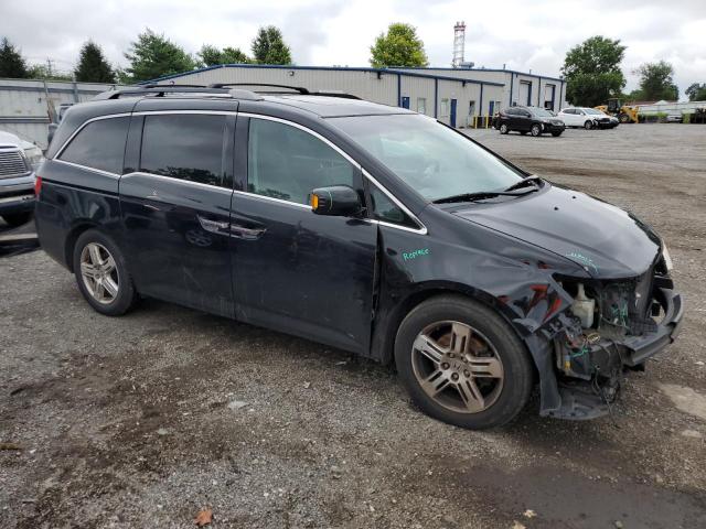 5FNRL5H90BB082508 - 2011 HONDA ODYSSEY TOURING შავი ფოტო 4