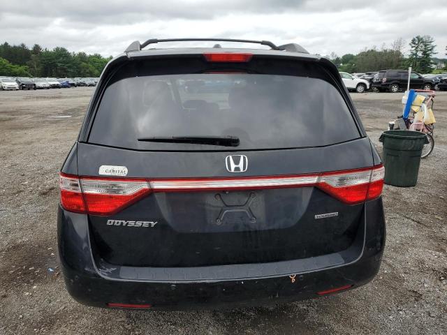 5FNRL5H90BB082508 - 2011 HONDA ODYSSEY TOURING შავი ფოტო 6