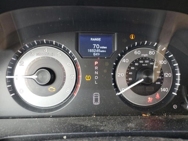 5FNRL5H90BB082508 - 2011 HONDA ODYSSEY TOURING შავი ფოტო 9