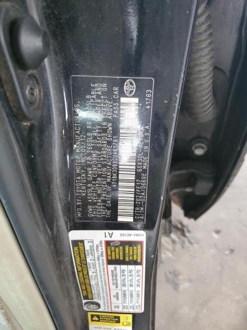 4T1BK3DBXCU461781 - 2012 TOYOTA AVALON BASE 黑色 照片 12