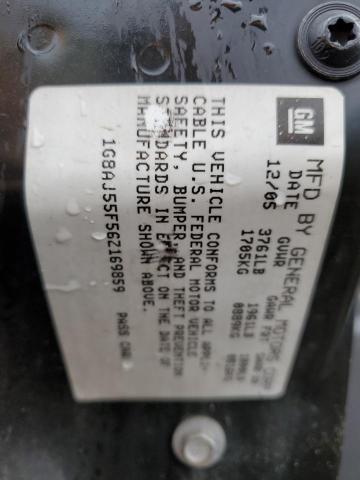 1G8AJ55F56Z169859 - 2006 SATURN ION LEVEL 2 SILVER photo 12