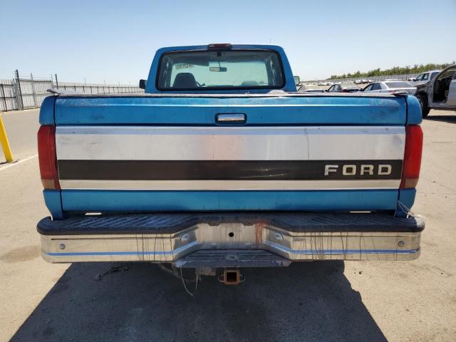 1FTHX25G0SKA20420 - 1995 FORD F250 BLUE photo 6