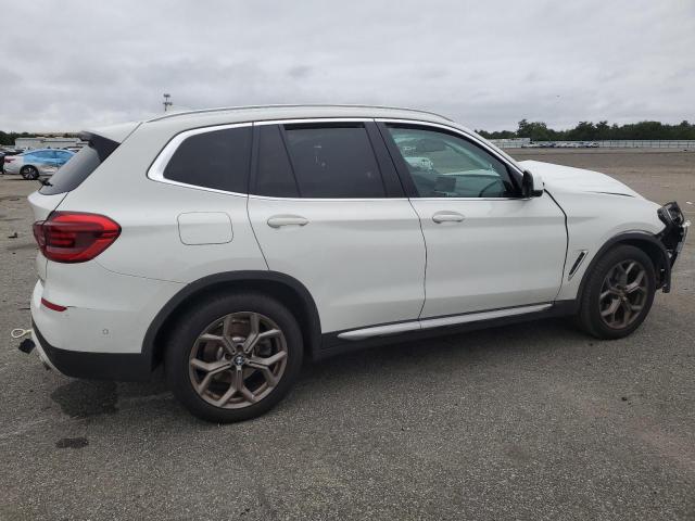 5UXTY5C08M9G61227 - 2021 BMW X3 XDRIVE30I WHITE photo 3