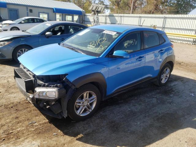 KM8K12AA2JU086720 - 2018 HYUNDAI KONA SE BLUE photo 2