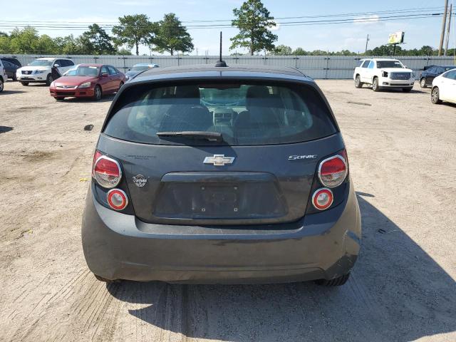 1G1JA6SH7G4166308 - 2016 CHEVROLET SONIC LS CHARCOAL photo 6