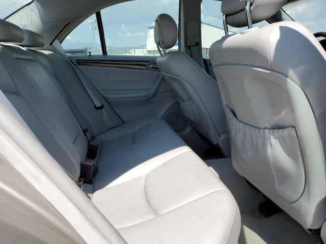 WDBRF61J34E018046 - 2004 MERCEDES-BENZ C 240 ვერცხლისფერი ფოტო 10