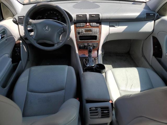 WDBRF61J34E018046 - 2004 MERCEDES-BENZ C 240 ვერცხლისფერი ფოტო 8
