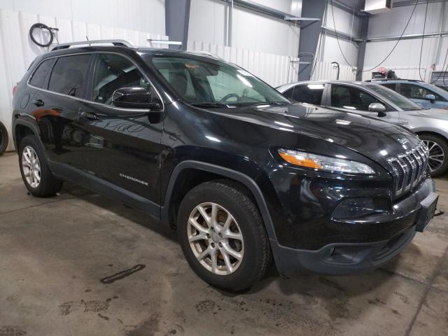 1C4PJMCB7FW744815 - 2015 JEEP CHEROKEE LATITUDE BLACK photo 4