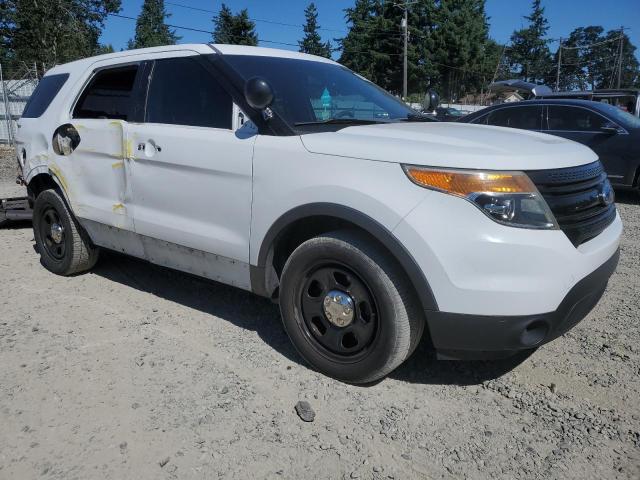 1FM5K8AR1FGC08167 - 2015 FORD EXPLORER POLICE INTERCEPTOR WHITE photo 4