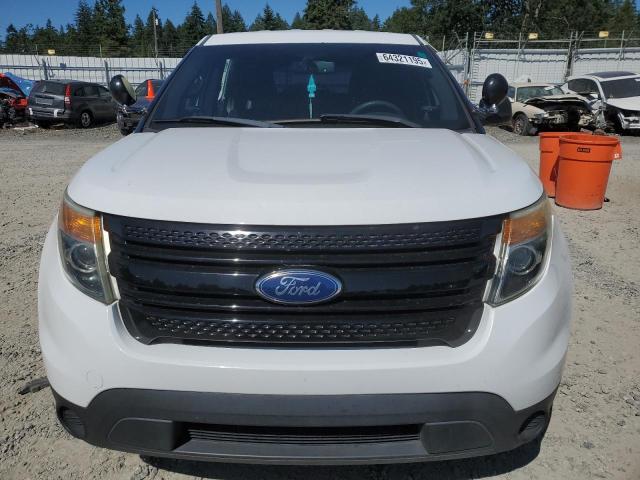 1FM5K8AR1FGC08167 - 2015 FORD EXPLORER POLICE INTERCEPTOR WHITE photo 5