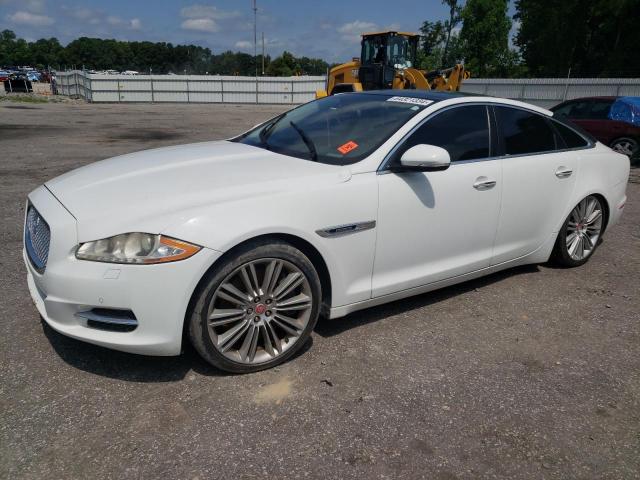 SAJWA1GT2EMV70418 - 2014 JAGUAR XJ SUPERCHARGED WHITE photo 1