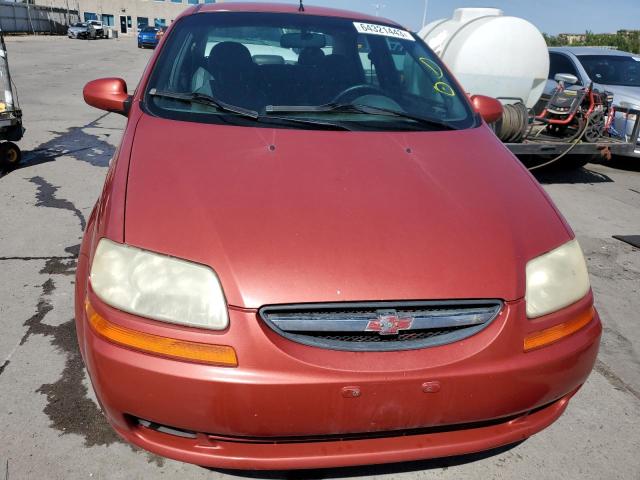 KL1TD52685B286621 - 2005 CHEVROLET AVEO BASE Qırmızı foto 5