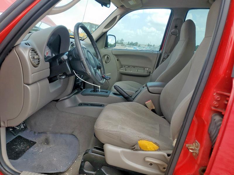 1J4GK48K43W622909 - 2003 JEEP LIBERTY SPORT RED photo 7