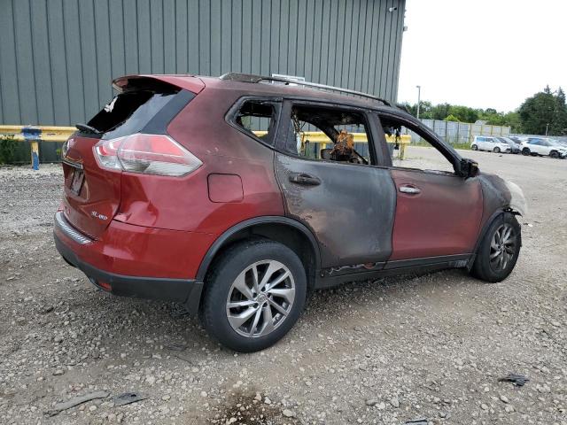 5N1AT2MV4FC787311 - 2015 NISSAN ROGUE S RED photo 3