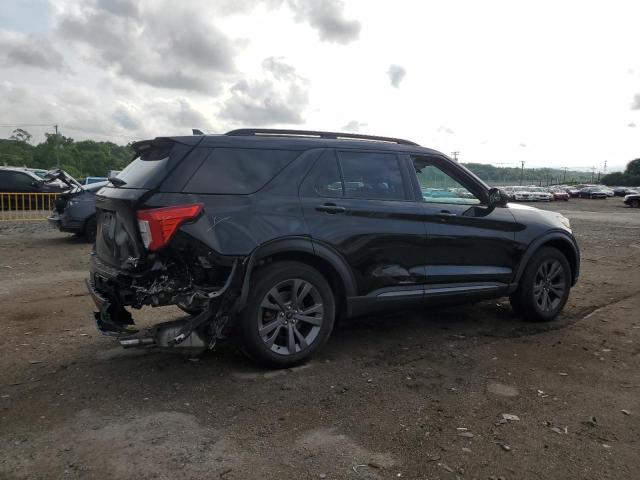 1FMSK8DH8MGC04068 - 2021 FORD EXPLORER XLT 黑色 照片 3