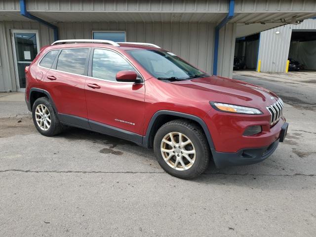 1C4PJMCSXGW262504 - 2016 JEEP CHEROKEE LATITUDE BURGUNDY photo 4