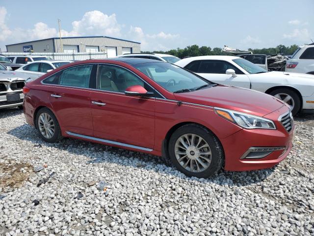 5NPE34AF4FH123044 - 2015 HYUNDAI SONATA SPORT MAROON photo 4