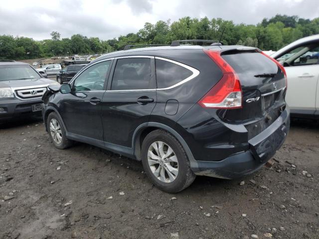 2HKRM4H79DH614963 - 2013 HONDA CR-V EXL BLACK photo 2