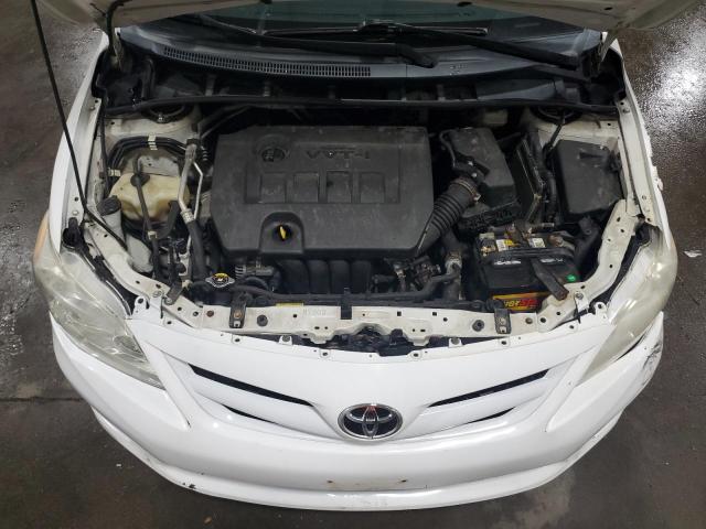 2T1BU4EE1DC945477 - 2013 TOYOTA COROLLA BASE თეთრი ფოტო 11