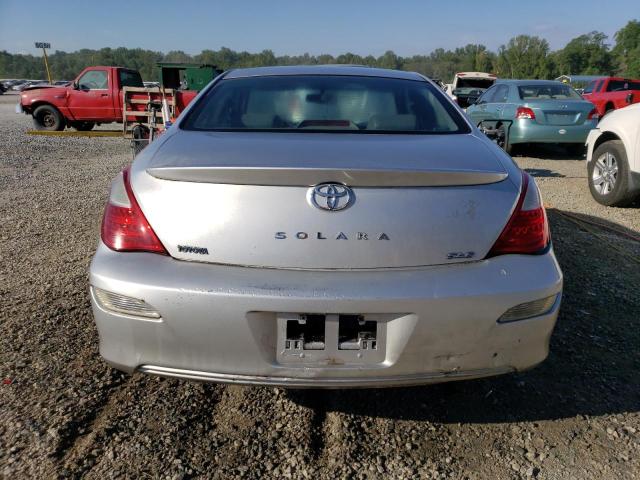 4T1CE30P48U765970 - 2008 TOYOTA CAMRY SOLA SE SILVER photo 6