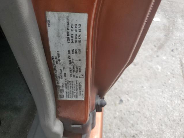 1GCCS198568172377 - 2006 CHEVROLET COLORADO ORANGE photo 12