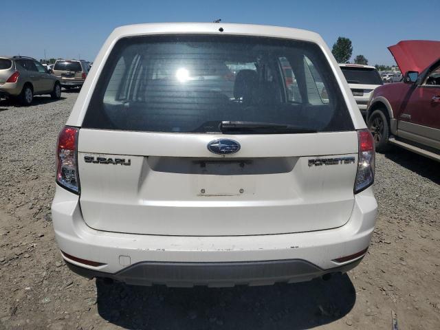 JF2SH61669H701164 - 2009 SUBARU FORESTER 2.5X WHITE photo 6