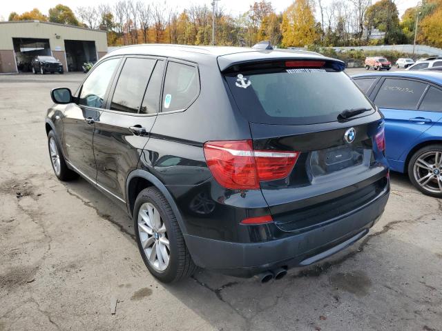 5UXWX9C56D0A25557 - 2013 BMW X3 XDRIVE28I BLACK photo 3