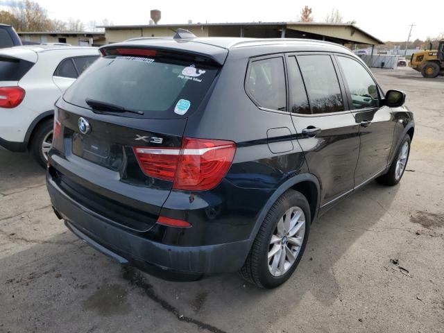 5UXWX9C56D0A25557 - 2013 BMW X3 XDRIVE28I BLACK photo 4