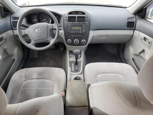 KNAFE221095654863 - 2009 KIA SPECTRA EX WHITE photo 8