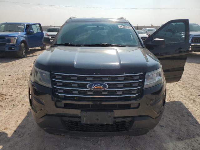 1FM5K8B89HGD65065 - 2017 FORD EXPLORER BLACK photo 5