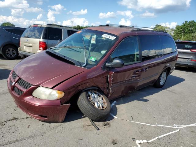 2B4GP443X2R720711 - 2002 DODGE GRAND CARA SPORT BURGUNDY photo 1