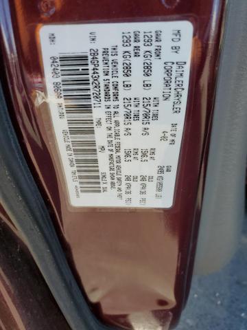 2B4GP443X2R720711 - 2002 DODGE GRAND CARA SPORT BURGUNDY photo 13